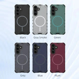 Luxury Frame Shockproof Magnetic Case for Samsung