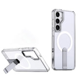 Luxury Metal Bracket Folding Stand Magnetic Case For Samsung