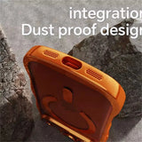 Plating Clear Wave Magnetic Case for iPhone