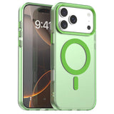 Candy Matte Transparent Magnetic Case For iPhone