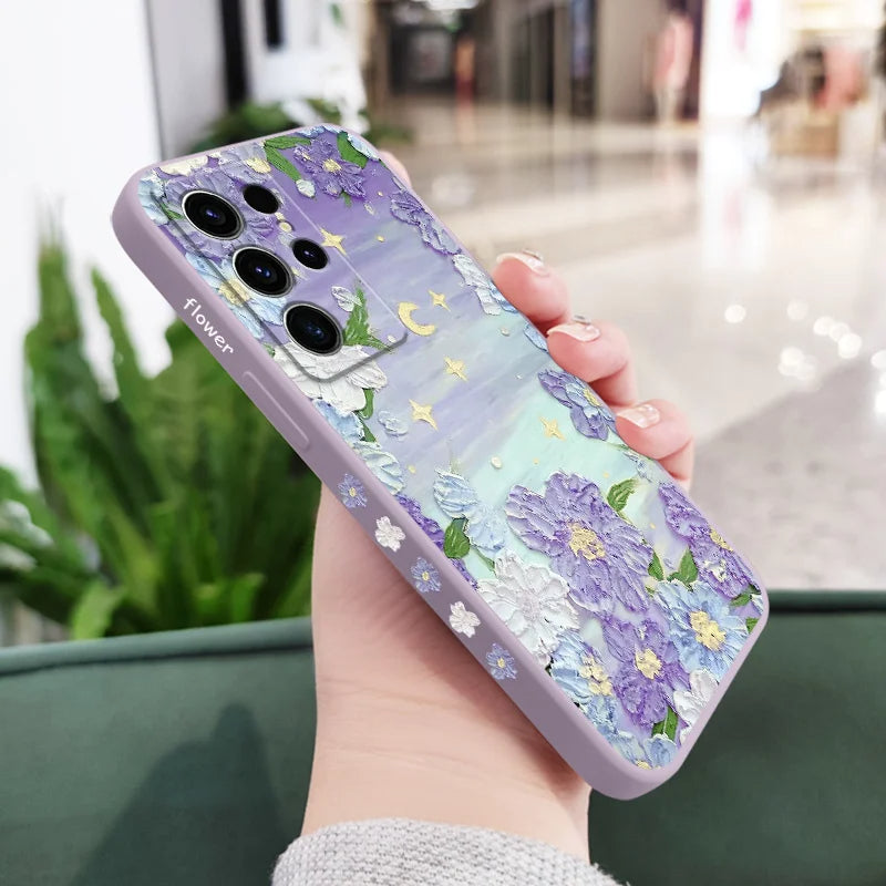 Flower Beach Case For Samsung Galaxy