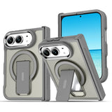 Folding Holder Stand Magnetic Phone Case For iPhone Duo