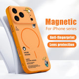 Magnetic Hanging Astronaut Pattern Case For iPhone