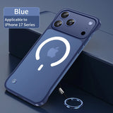 Ultra Thin Frameless Magnetic Soft Case For iPhone
