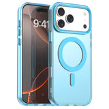 Candy Matte Transparent Magnetic Case For iPhone