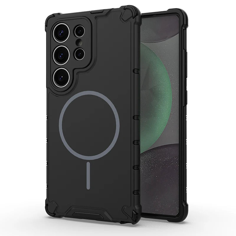 Luxury Frame Shockproof Magnetic Case for Samsung