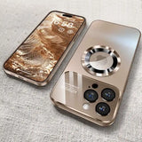 Luxury Glass Magnetic Case For iPhone