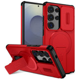 Magnetic Armor Lens Protect Camera Case for Samsung