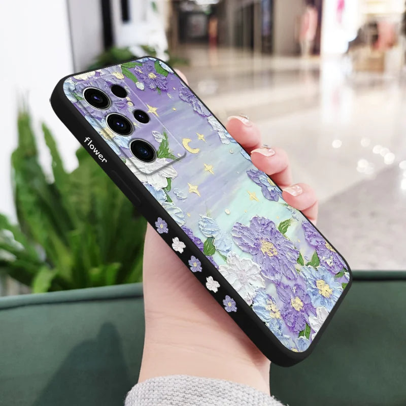 Flower Beach Case For Samsung Galaxy