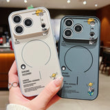 Magnetic Hanging Astronaut Pattern Case For iPhone
