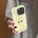 Red Apple Core Case For iPhone