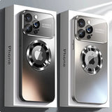 Luxury Glass Magnetic Case For iPhone