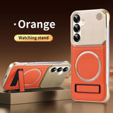 Borderless Canvas Magnetic Ring Case for Samsung Galaxy