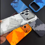 Luxury Ultra Thin Carbon Fiber Magnetic Case for iPhone