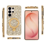 Starry Glitter Sequin Folding Stand Case For Samsung