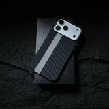 Carbon Fiber Texture Magnetic Armor Case For iPhone