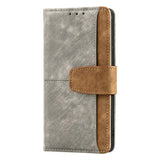 Metal buckle Leather Wallet Magnetic Flip  Case For iPhone