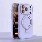 Liquid Magnetic Holder Phone Case For iPhone