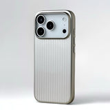 Electroplated 3D Stripes Magnetic Case for iPhone