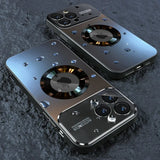 Luxury Glass Magnetic Case For iPhone