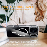 Original Magnetic Invisible Lens Stand Holder Case For iPhone