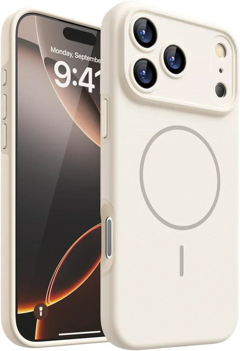 Original Silicone Magnetic Phone Case for iPhone