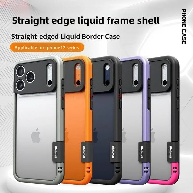 Colorful Soft Silicone Edge Bumper Frame Case For iPhone