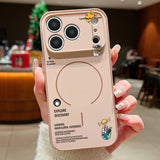 Magnetic Hanging Astronaut Pattern Case For iPhone