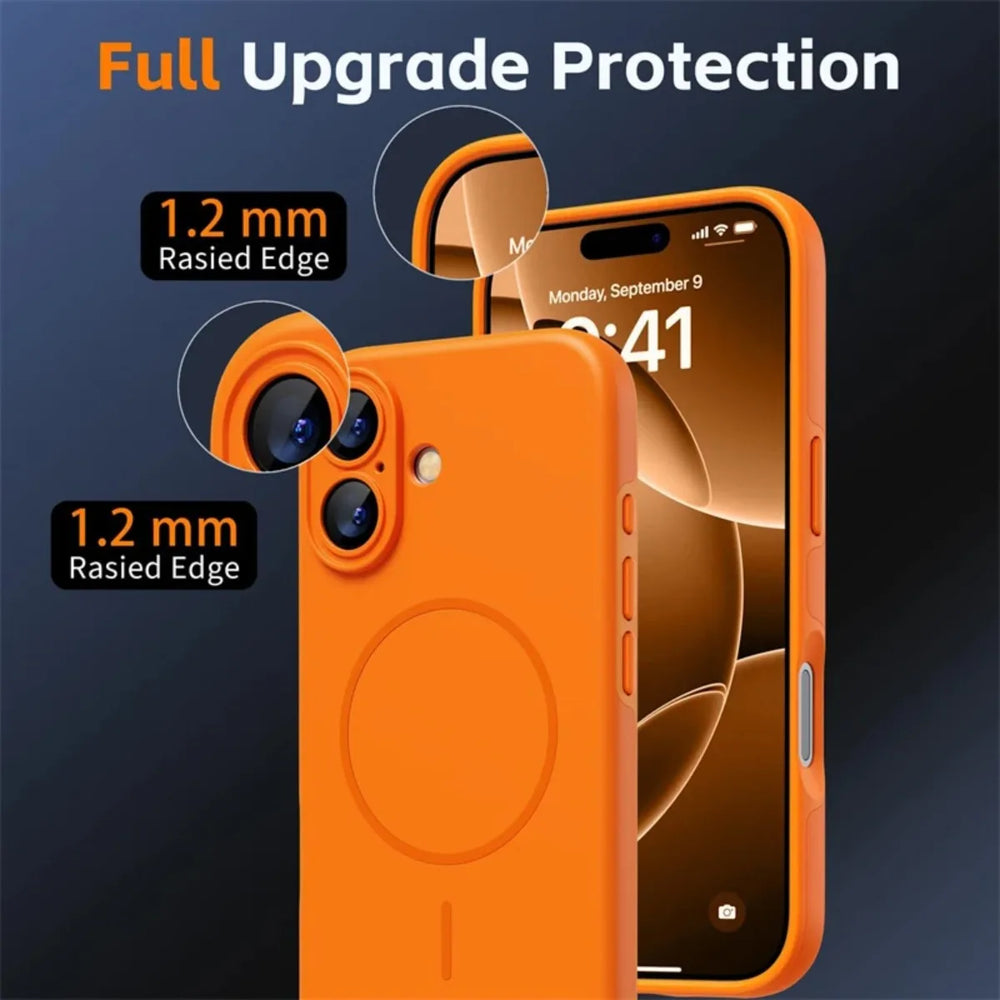Original Silicone Magnetic Phone Case for iPhone