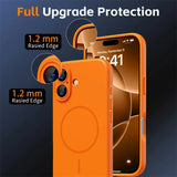 Original Silicone Magnetic Phone Case for iPhone