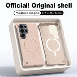 Frameless Solid Color Magnetic Case For Samsung