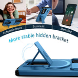 Magnetic Armor Lens Protect Camera Case for Samsung