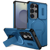 Magnetic Armor Lens Protect Camera Case for Samsung