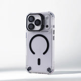 Luxury Transparent Magnetic Shockproof Case for iPhone