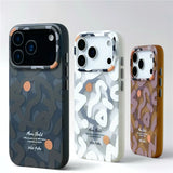 Trendy Graffiti Pattern for Magnetic Case For iPhone