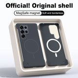 Frameless Solid Color Magnetic Case For Samsung