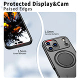 360° Magnetic Bracket Case For iPhone
