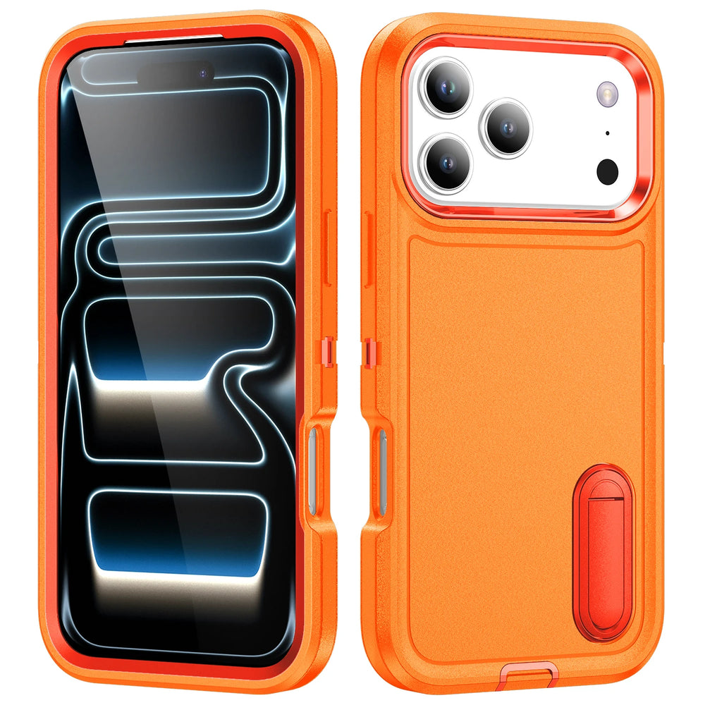 3IN1 Hybrid Military Anti-Shock Case for iPhone