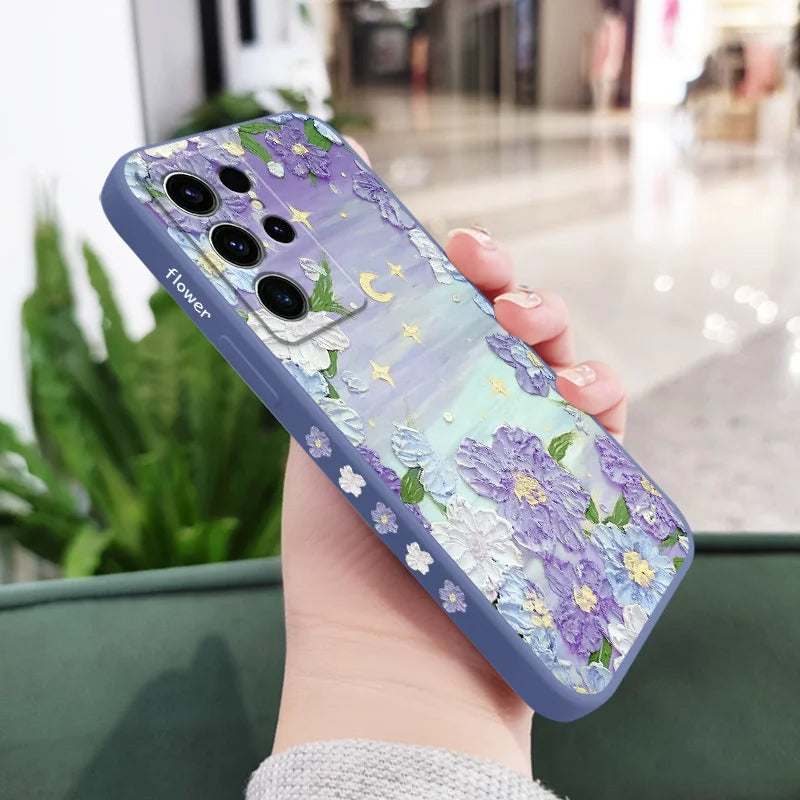 Flower Beach Case For Samsung Galaxy