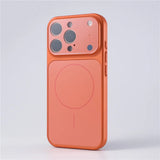 Full Camera Lens Protection Matte Plating Magnetic Case For iPhone