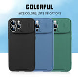 Slide Camera Lens Protection Magnetic Case for iPhone