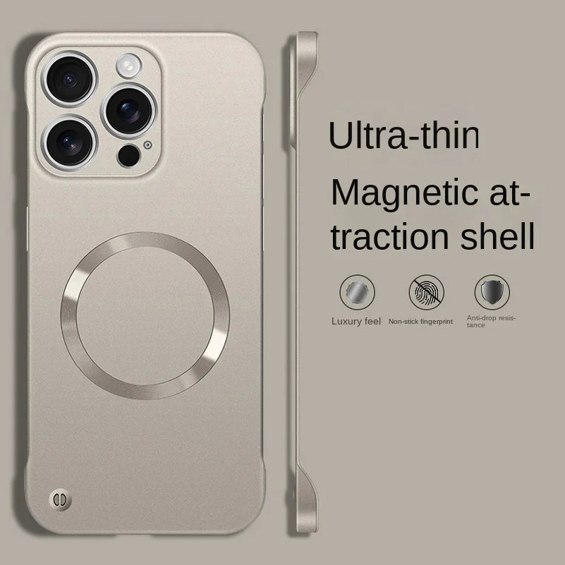 Ultra thin Hard Magnetic Phone Case for iPhone