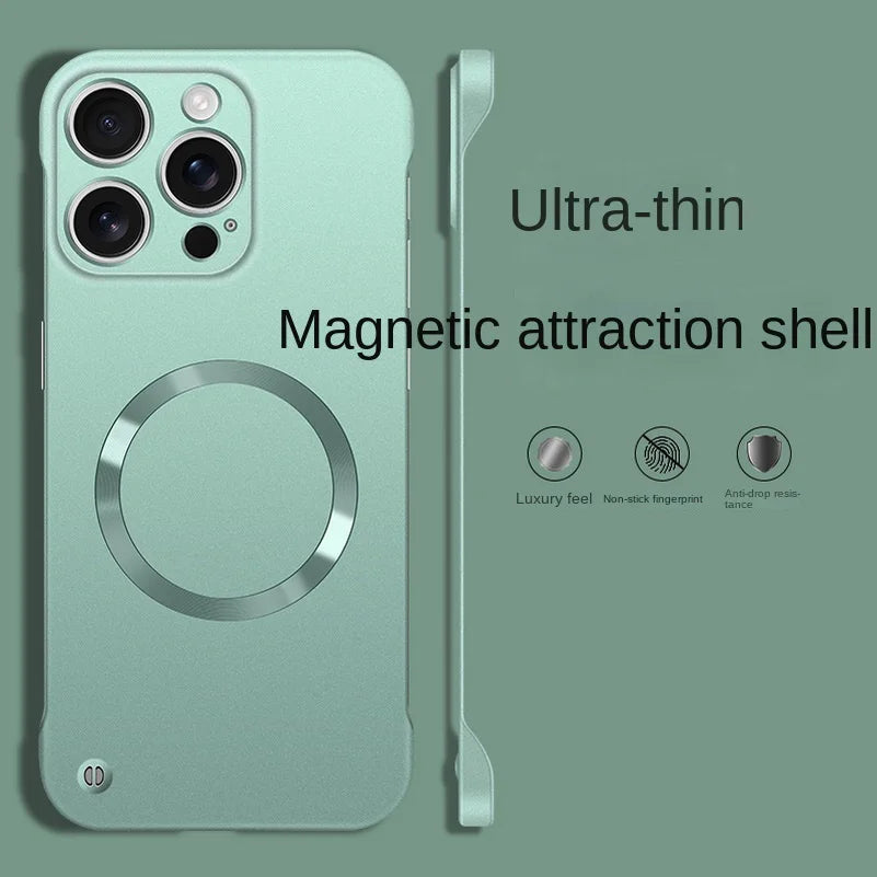 Ultra thin Hard Magnetic Phone Case for iPhone