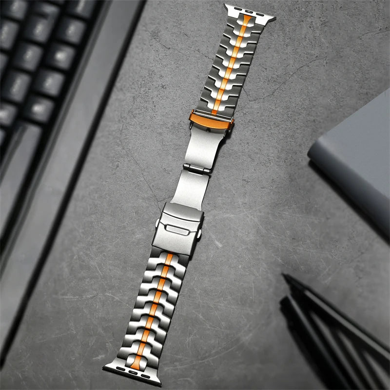 Stainless Steel Strap For Apple Watch Series