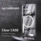 Technology Soft Magnetic Case For Samsung Galaxy