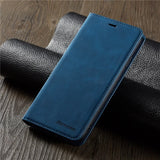 Thin Suede Leather Wallet Case for iPhone