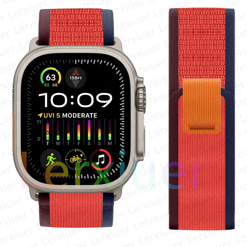 Trail loop for Apple watch band