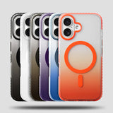 Translucent Gradient Magnetic Case For iPhone