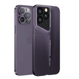 Ultra-Thin Matte Shockproof Lens Protection Hard PC Case For iPhone