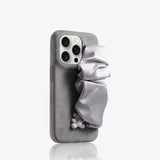 Velvet Bear Silk Wristband Case For iPhone